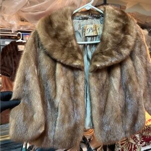 Lush Tan Mink Stole